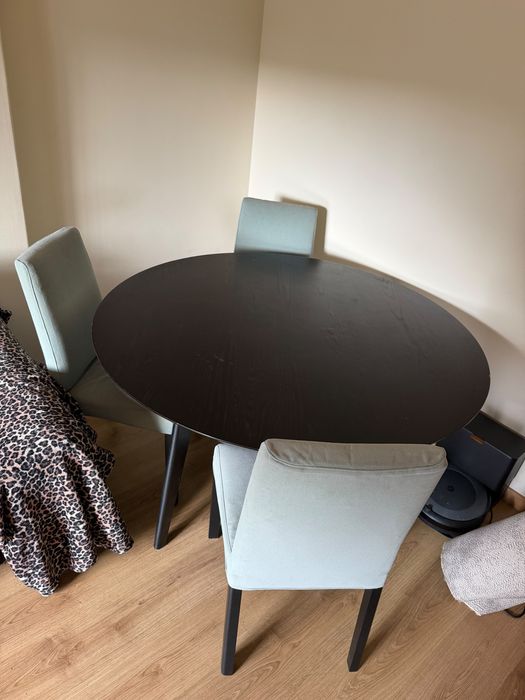 Conjunto mesa e cadeiras