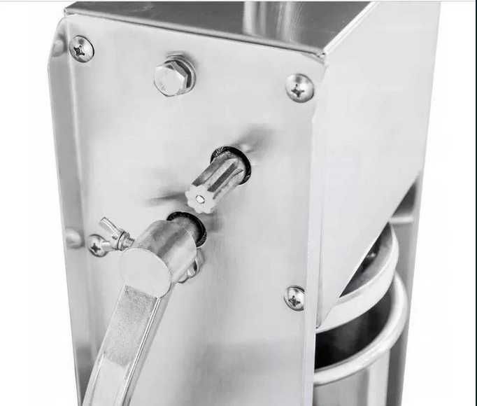 Ręczna NADZIEWARKA do kiełbas 5L Stalowa Maszynka do mięsa Nowa