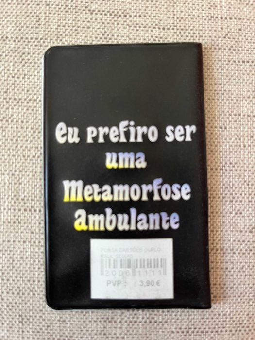 Porta-Cartões Exclusivo | Raúl Seixas