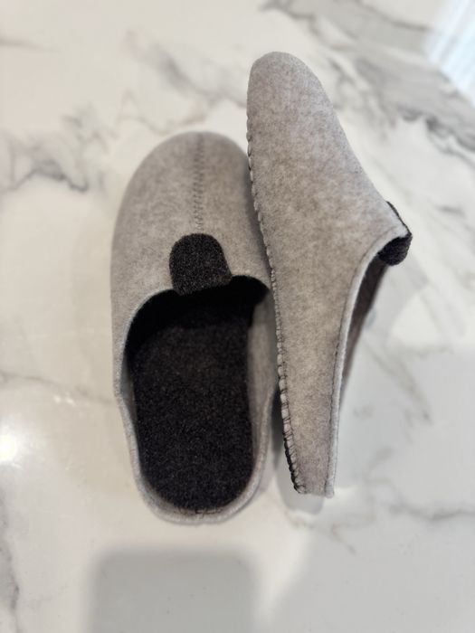 Войлочні домашні тапки