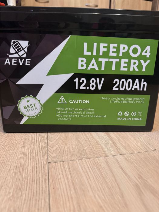 LiFePO4 200Ah + інвертор 6000W Pure Sine 220V + автом перемик (ATS)