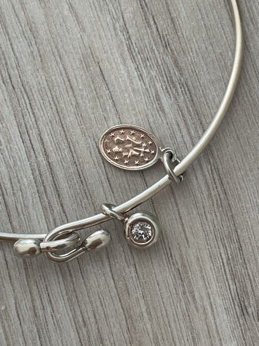 Pulseira prata dourada