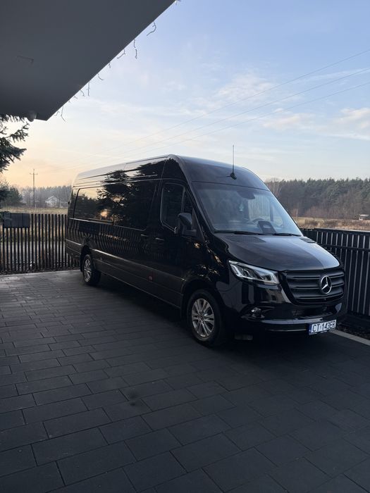 Zderzak z grillem mercedes sprinter
