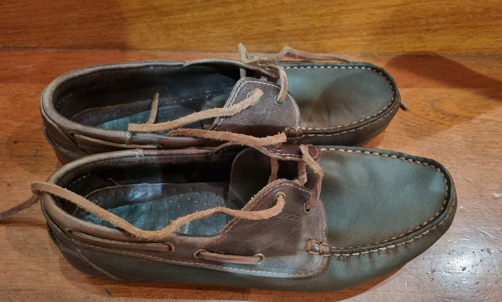 Sapatos castanhos  em pele Seaside