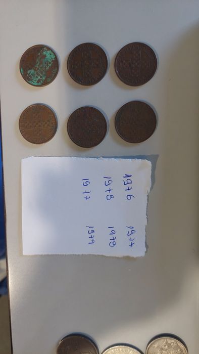 Lote de Moedas de 50 centavos