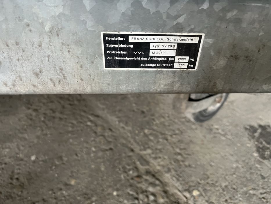 Двохосний прицеп фламінго