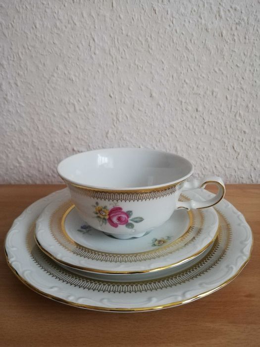 Трио чайное фарфоровое Seltmann Vohenstrauß Германия