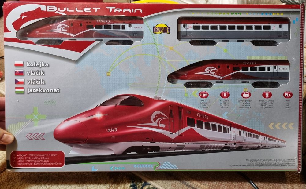 Kolejka pociąg bullet train