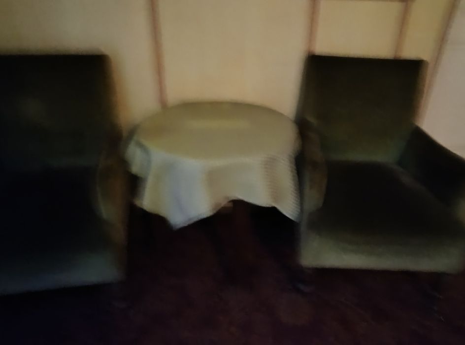 Komplet wypoczynkowy retro