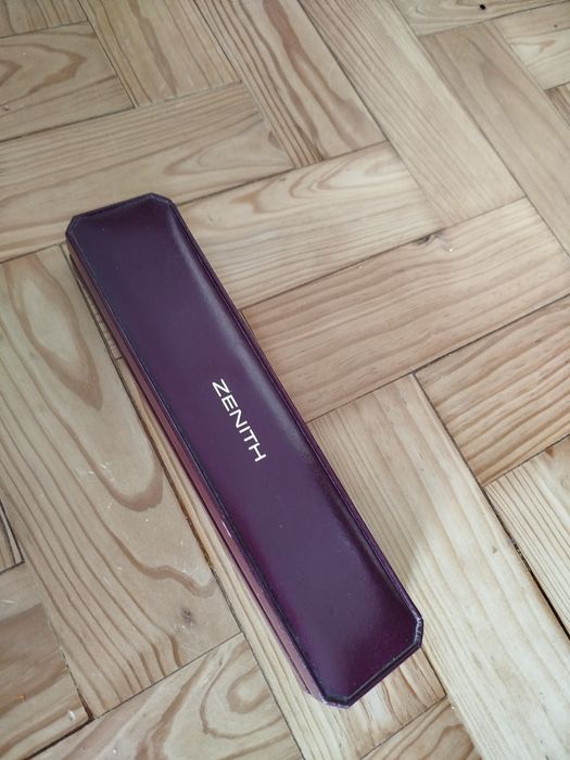 RARA caixa de relógio Zenith