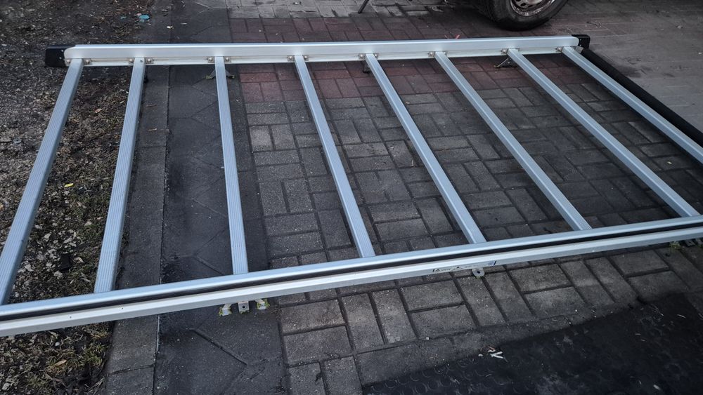 Bagażnik renault trafic 3 aluminiowy