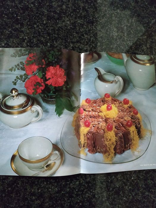 Revista Antiga de Culinária Receitas Saluzena