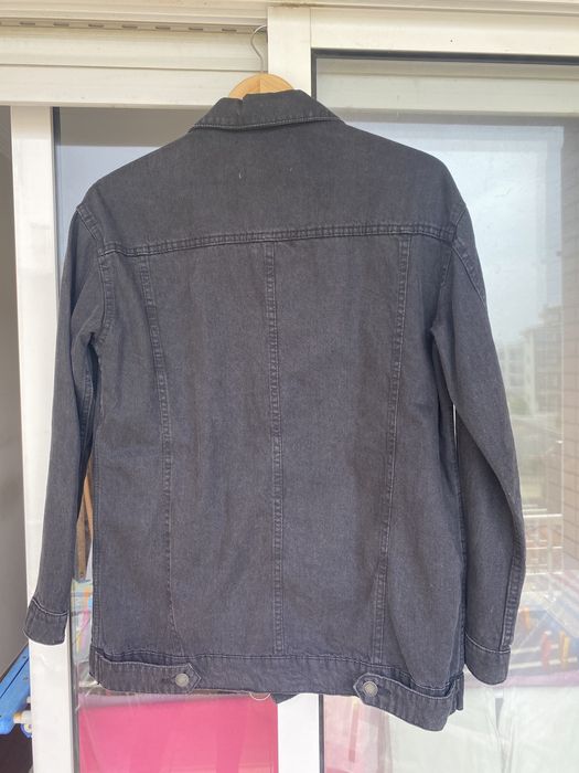 Blusão ganga preto Stradivarius S