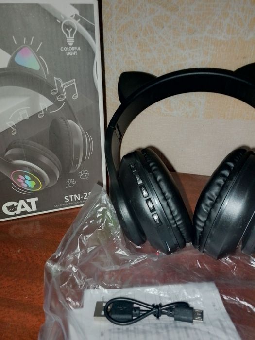 Беспроводные Bluetooth наушники  для детей STN-28