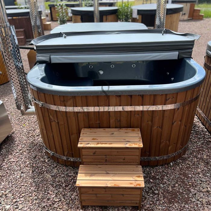 Balia Ogrodowa AKRYLOWA kwadratowa szara perła