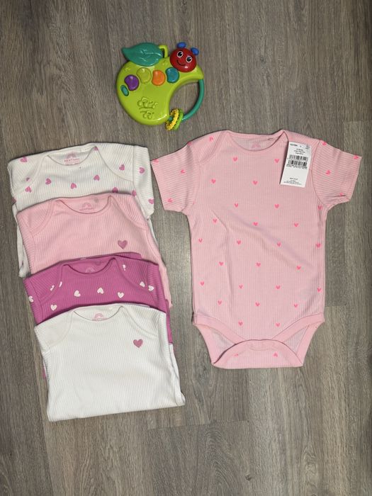 Боді Next короткий рукав 9-12 м, 80 р боді маєчки