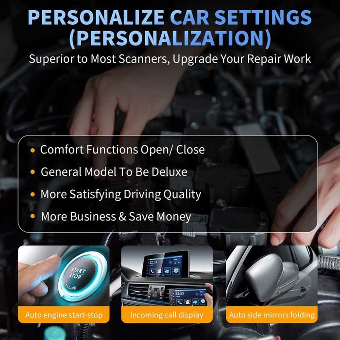 Autel OTOFIX D1 MAX 2 Máq Diagnóstico OBD Codificação 40 Funções NOVO