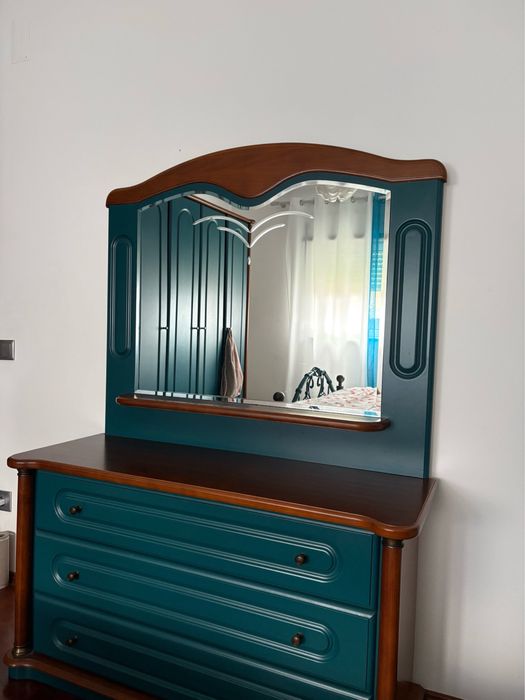 Cómoda de quarto Madeira Cerejeira