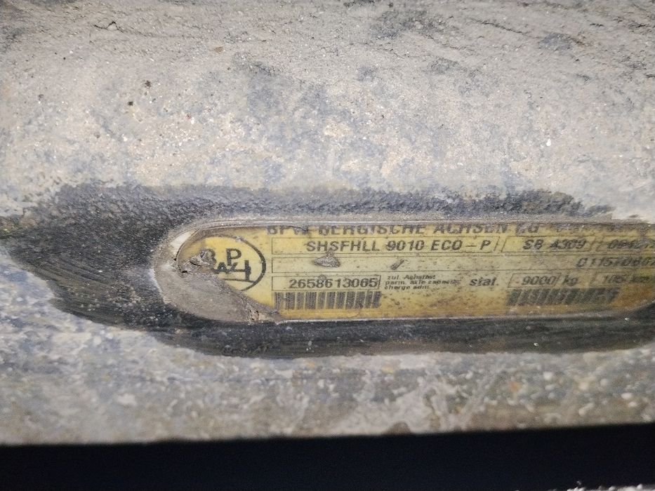 Ось bpw eco plus 9010