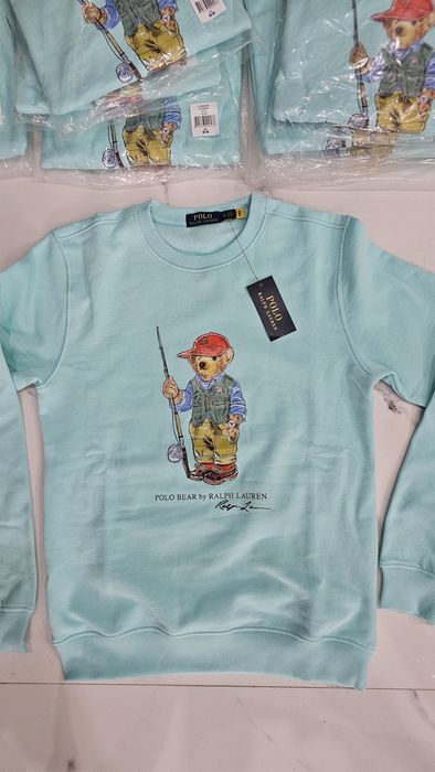 Bluza Polo Ralph Lauren Bear  Orginalna mięta