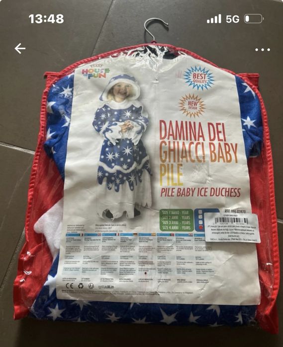 fantasia de carnaval de criança