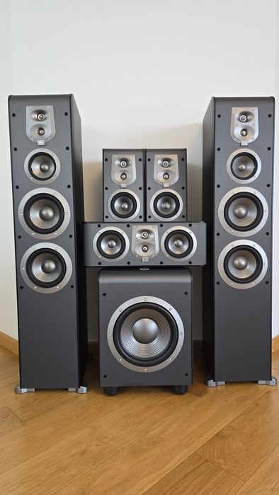 Tytuł ogłoszenia:Kino Domowe 5.1 JBL ES (ES80/ES20/ES25C) + Subwoofer + Denon AVR-X2600H (Komplet)