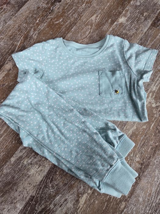 Piżama w groszki firmy Next roz.128