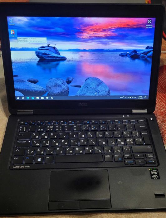 Ноутбук Dell E7250 12,5" HD ii5-5300u/8Gb/128Gb mSATA SSD