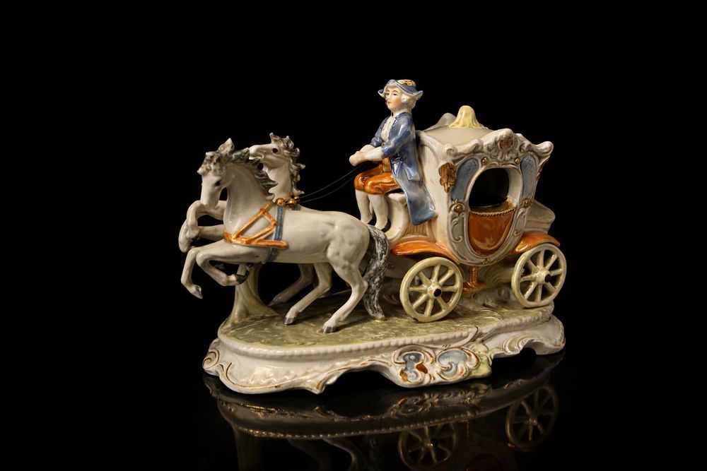 Антикварная карета 1880-1895гг