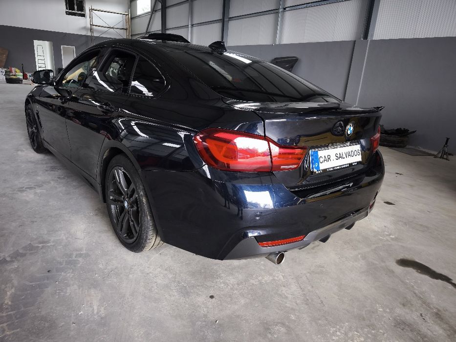 BMW 418 inundado
