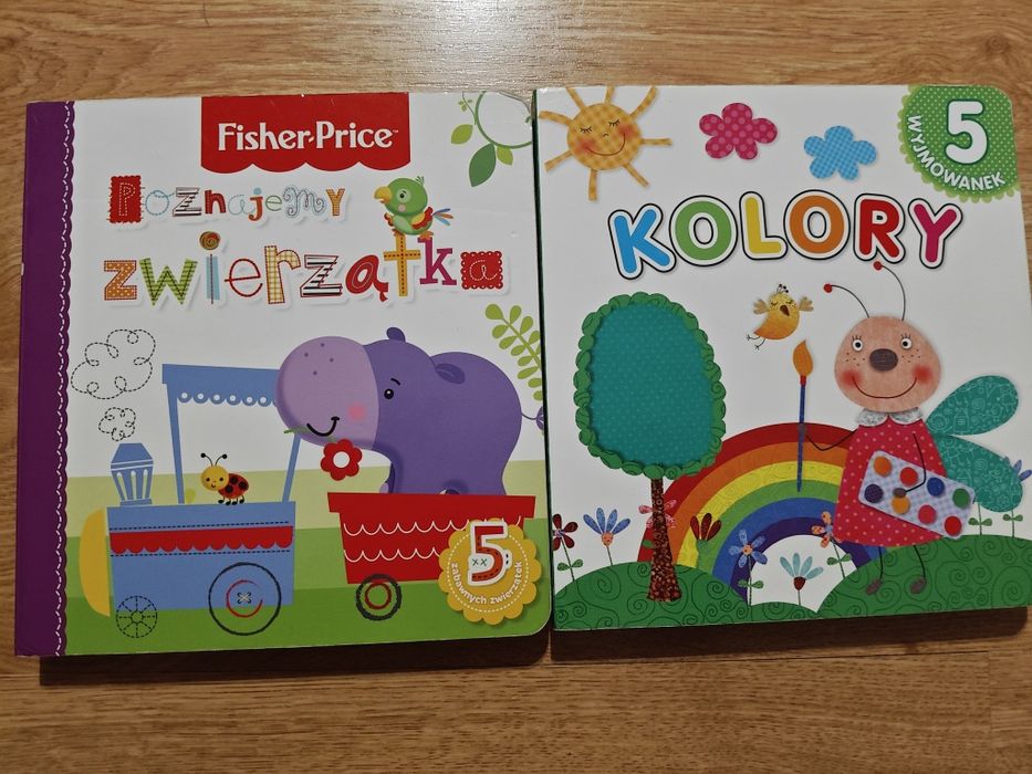 Zestaw dwóch książek dla dzieci