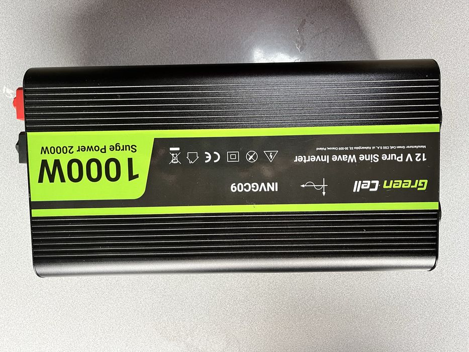 Inversor onda pura 1000 W Green Cell