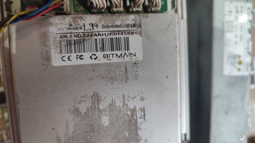 Antminer L3+ ASIC для майнінгу