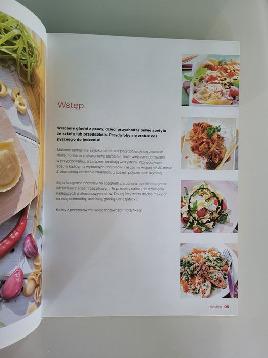 Ksiazka kucharska łatwe makaraony