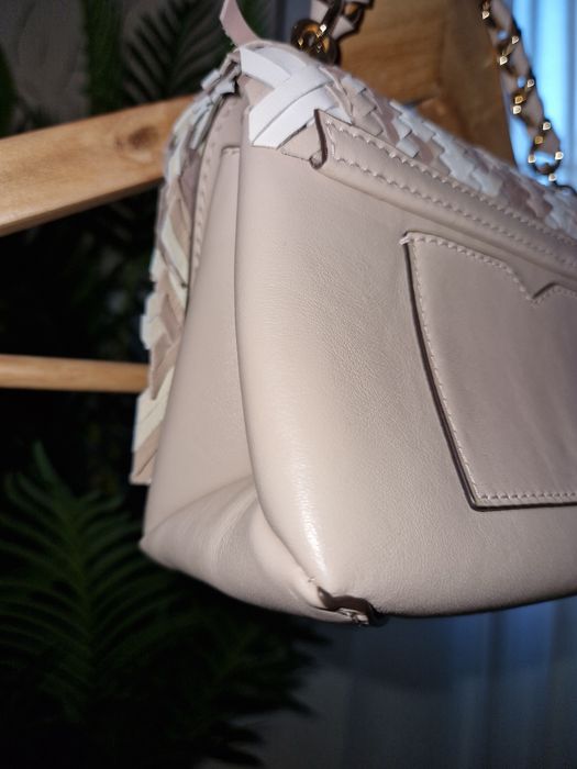 MK Michael Kors cece extra small XS woven leather crossbody