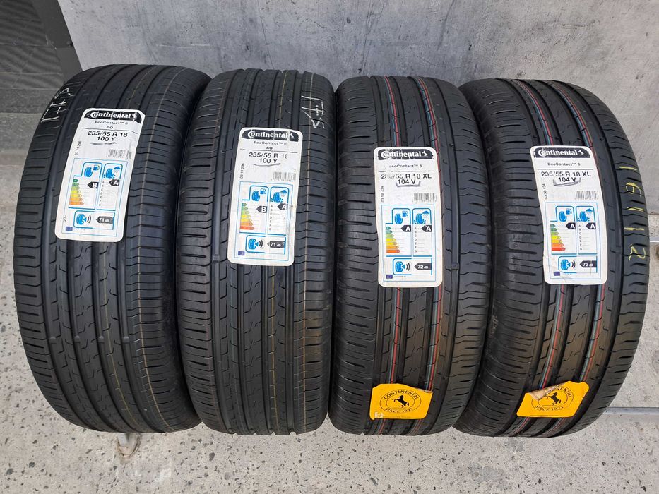 Резина літо НОВА Continental 235/55 R18 Eco Contact 6 2xAO