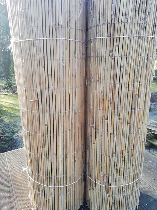 Dwie maty trzcinowe tureckie, balkonowe 100cm X 600cm, nowe dwie sztuk