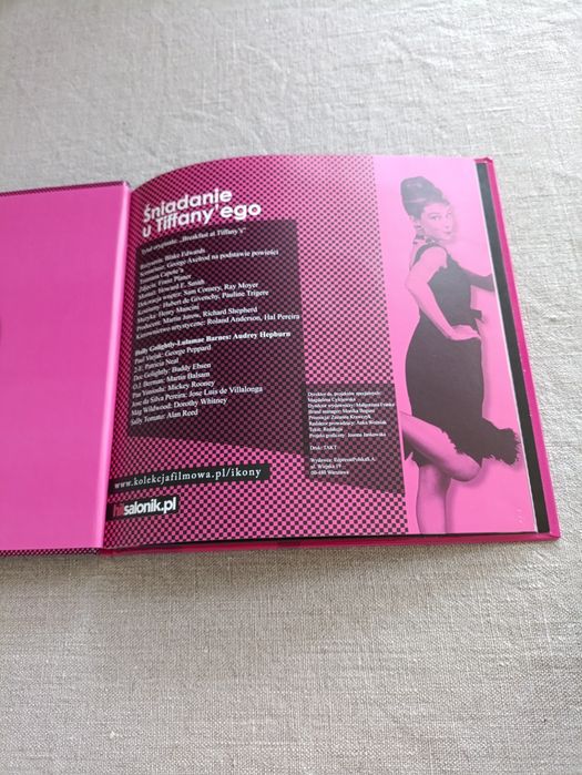 Śniadanie u Tiffany'ego DVD Audrey Hepburn