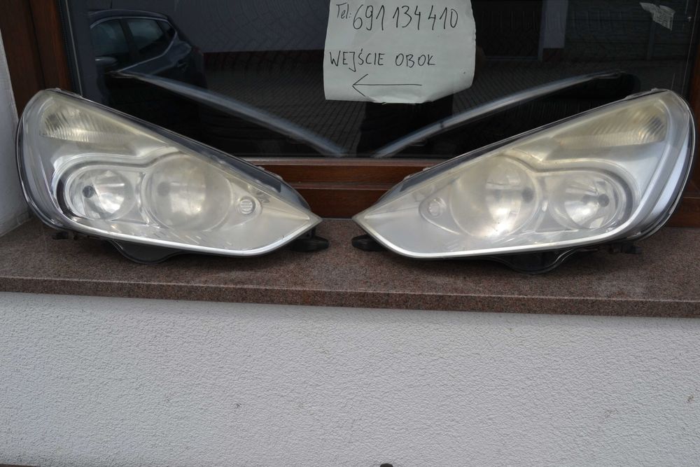 Ford Smax Galaxy lampa prawa lewa przednia przód prawy lewy s-max mk1 galaxy mk3 komplet 6m21-13w029