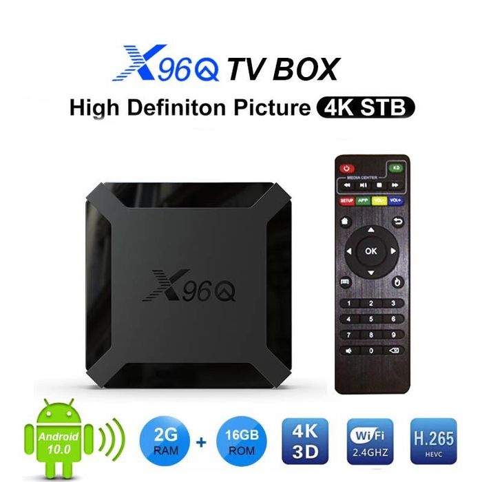 4K TV Box, Nova, Android 10, Nova in Box, 2GB and 1GB64550926360323120