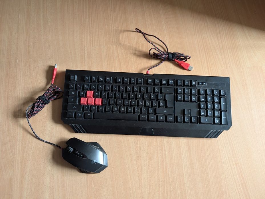 Zestaw A4tech klawiatura B120 + myszka V8