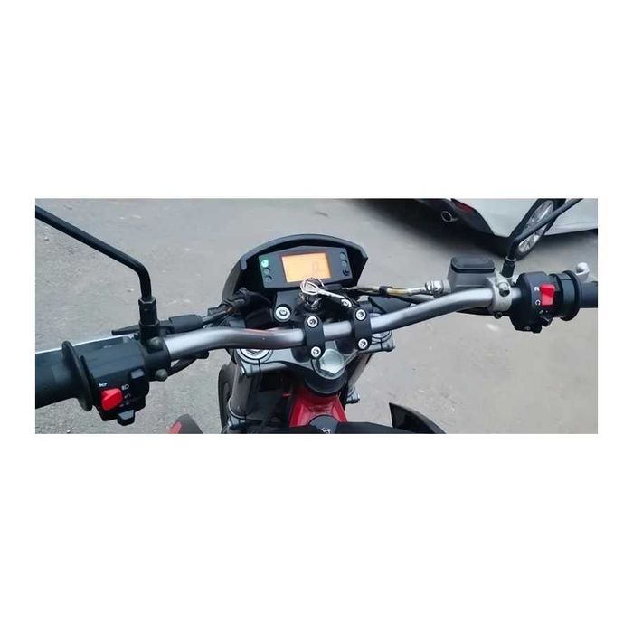 Guiador Universal 22 mm Alumínio CNC 720 mm para Moto - Várias Cores