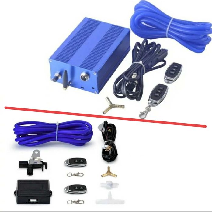 Sistema de abertura de válvulas a vácuo / by pass