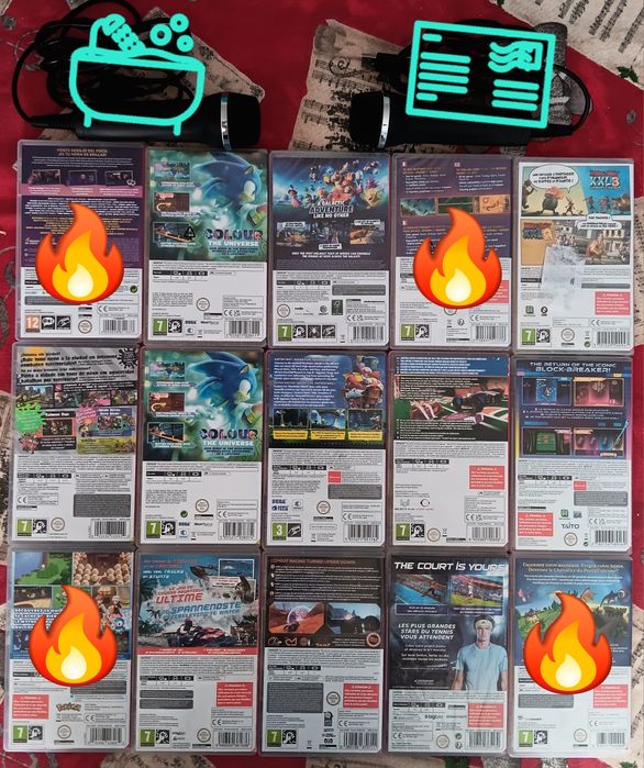 Vários Jogos  & Acessórios Nintendo Switch
