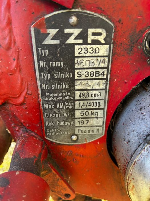 Romet Komar 2 symbol 2330 1971 rok Motorower Skuter Zabytek PRL Klasyk