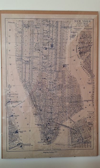 Poster New York como novo