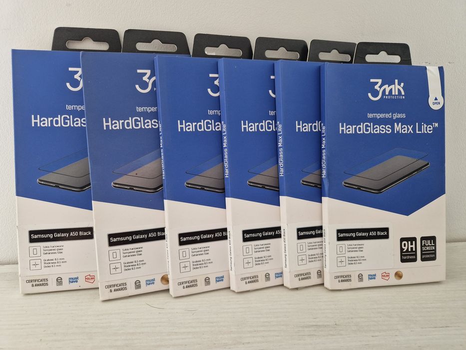Hartowane szkło 3MK HardGlass Max Lite do Samsung Galaxy A50