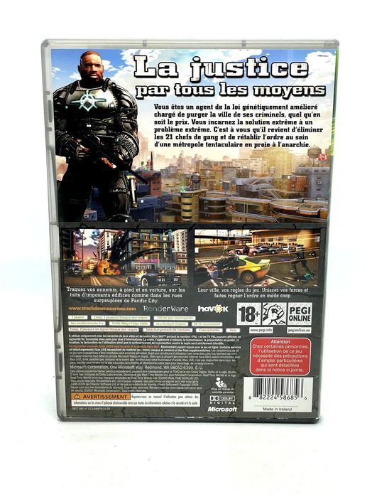 Crackdown Xbox 360 Po Angielsku