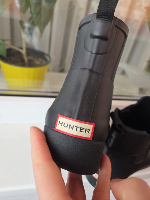 Гумові чоботи-челсі Hunter 36р