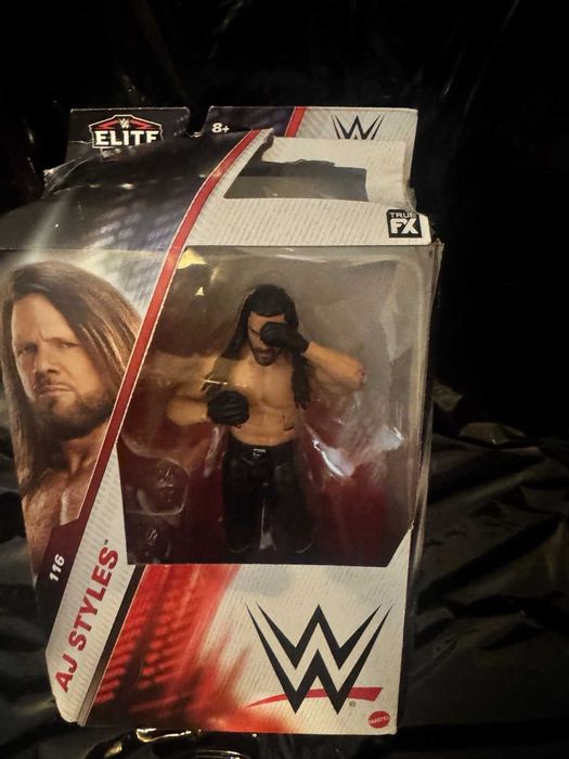 WWE Elite Series 116 AJ Styles Mattel figurka 15 cm JCJ05